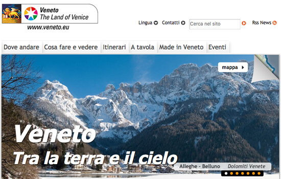 Visita il sito di Promozione turistica del Veneto